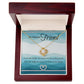Wings That Keep Your Heart-Love Knot Friendship Necklace - Shopping Therapy 18K Yellow Gold Finish / Luxury Box Jewelry