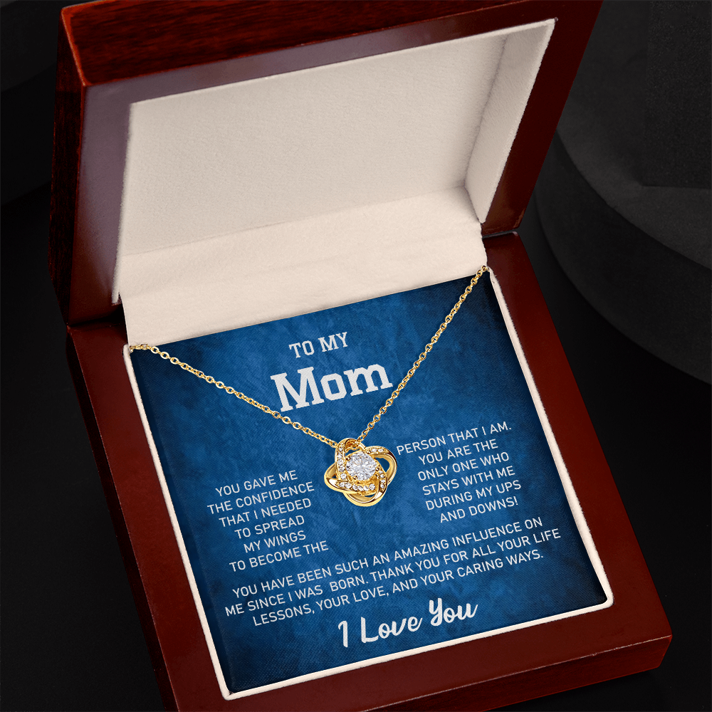 Becoming the Woman I Am – Meaningful Necklace Gift for Mom