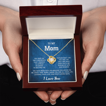 Becoming the Woman I Am – Meaningful Necklace Gift for Mom