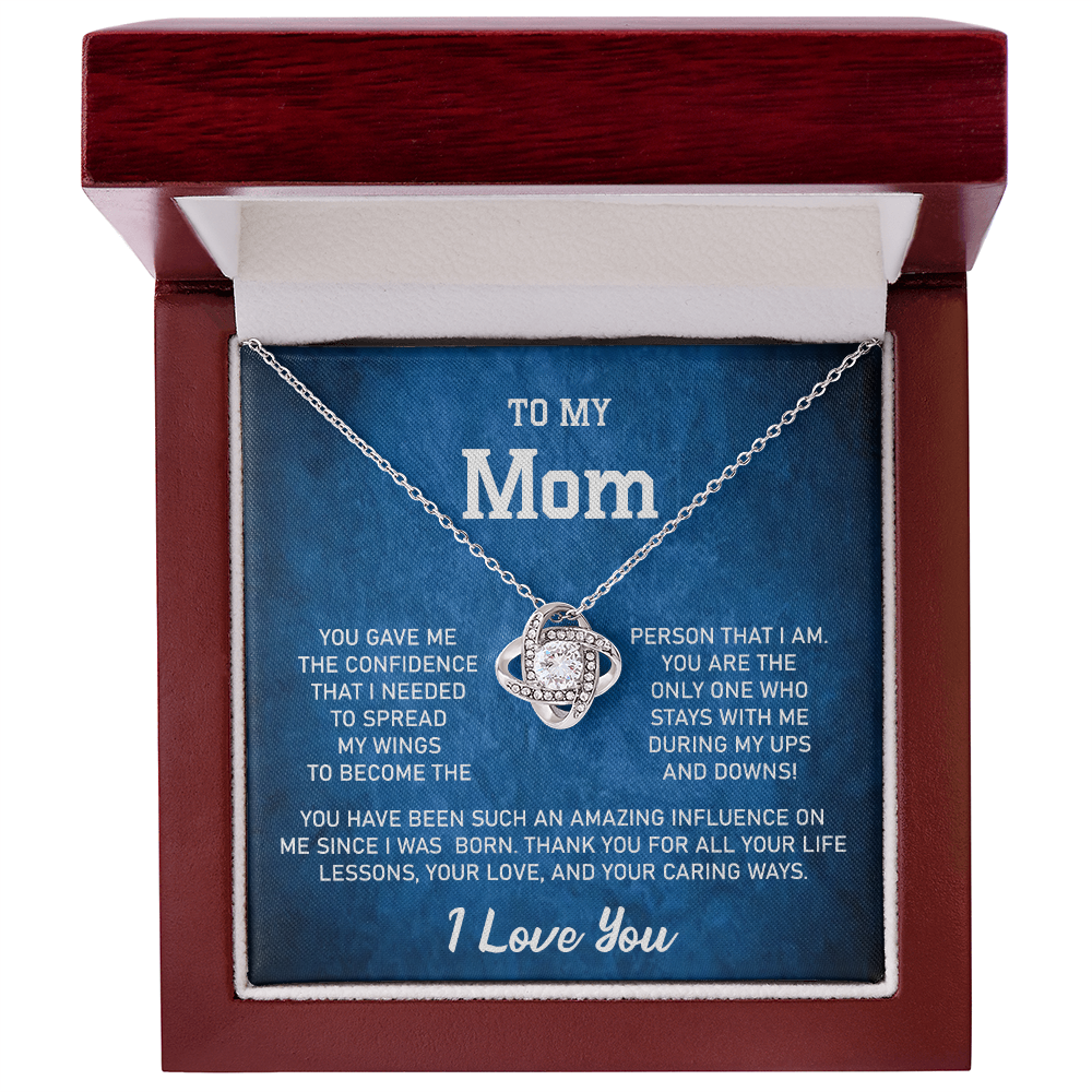 Becoming the Woman I Am – Meaningful Necklace Gift for Mom