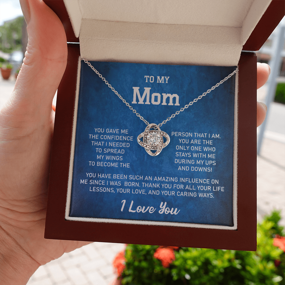 Becoming the Woman I Am – Meaningful Necklace Gift for Mom