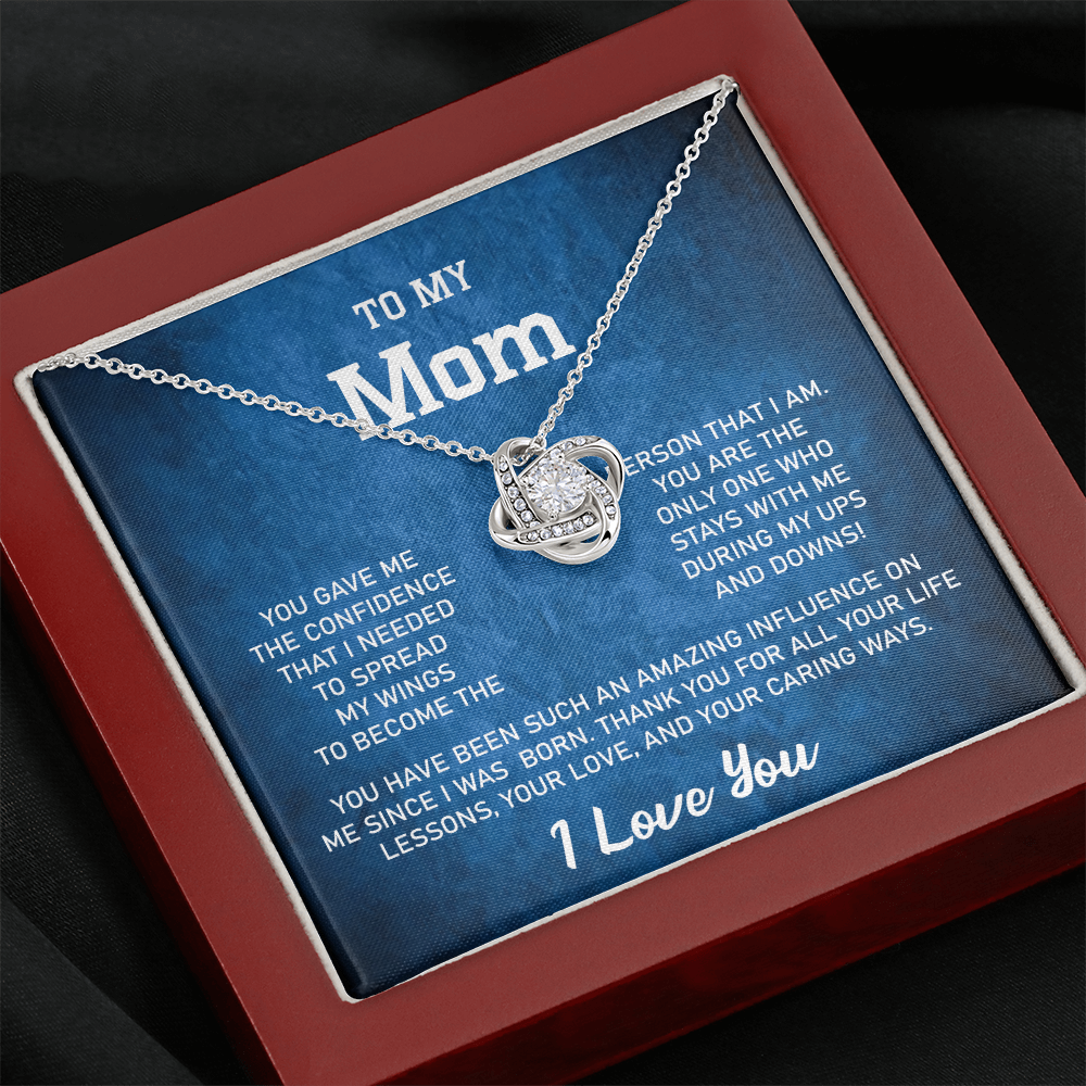 Becoming the Woman I Am – Meaningful Necklace Gift for Mom