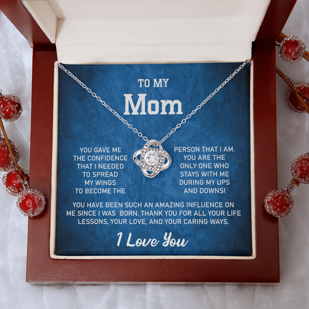 Becoming the Woman I Am – Meaningful Necklace Gift for Mom