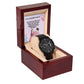 Black Chronograph Watch For Men