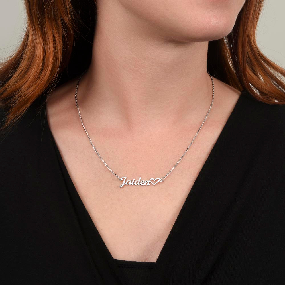 To My Bestie-A friendship Necklace