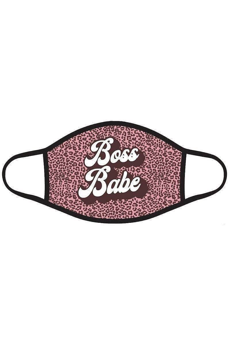 Boss Babe Resuable Sequin Face Mask - Shopping Therapy, LLC Masks