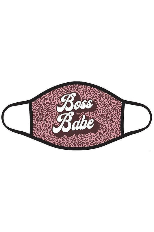 Boss Babe Resuable Sequin Face Mask - Shopping Therapy, LLC Masks