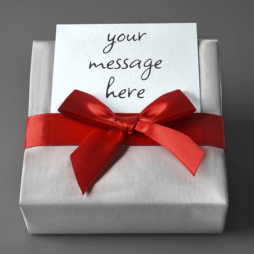 Gift Wrap with Personalized Message - Shopping Therapy, LLC Jewelry