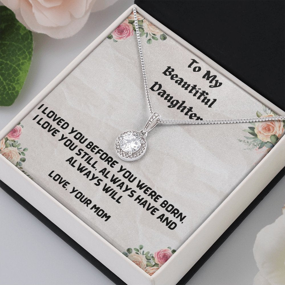 Loved You Before-Eternal Hope Necklace For Daughter - Shopping Therapy Women's necklaces