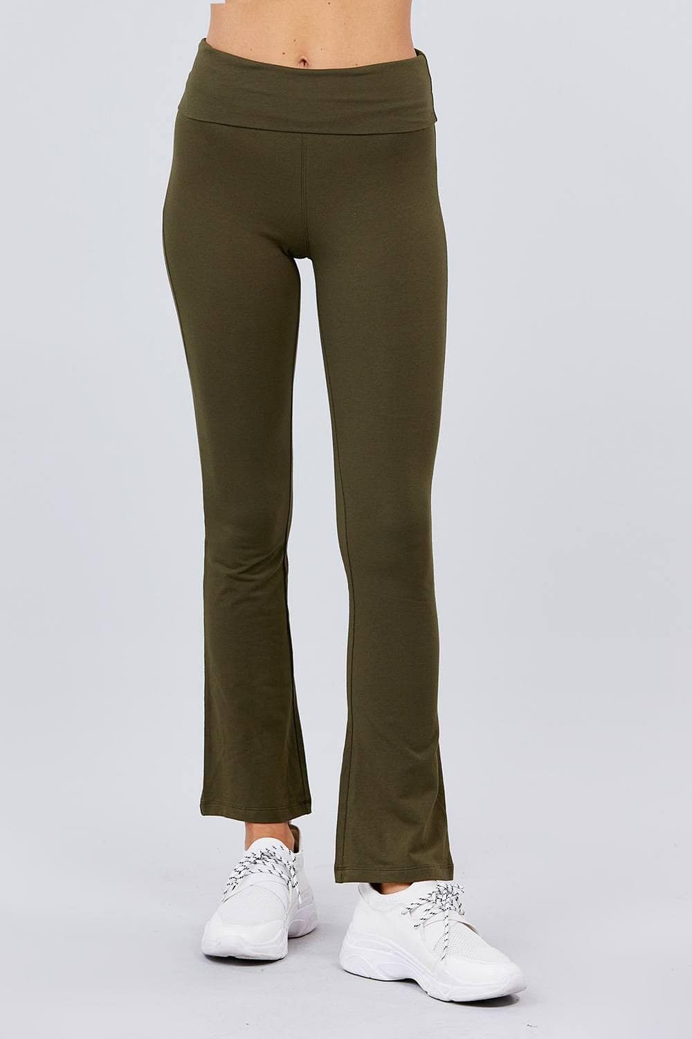 Olive Women's Yoga Leggings - Shopping Therapy S
