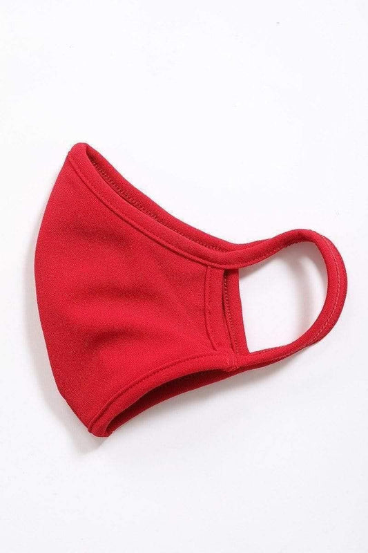 Red Reusable Face Mask - Shopping Therapy, LLC Masks