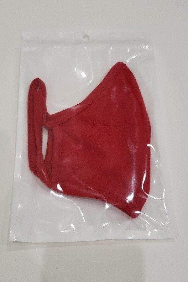 Red Reusable Face Mask