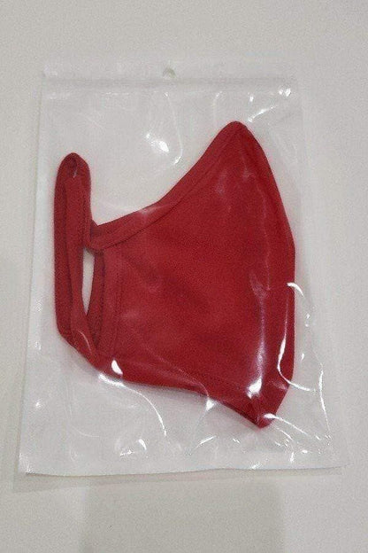 Red Reusable Face Mask - Shopping Therapy, LLC Masks
