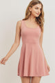 Blush Sleeveless Mini Dress